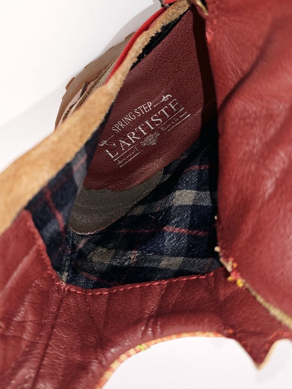 L'Artiste Spring Step Ileana Ankle Boots Red- Women's size US 6.5-7 / EU 37 - Picture 10 of 16